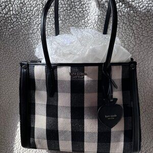 Kate Spade Market Gingham Medium Tote